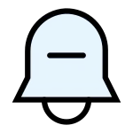 Bell Minus SVG Icon